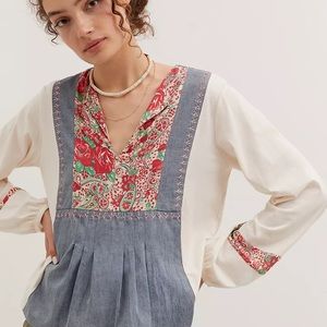 Anthropologie size small boho blouse